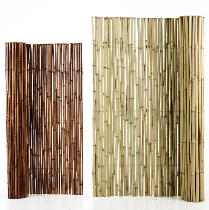 Garden bamboo fencing roll