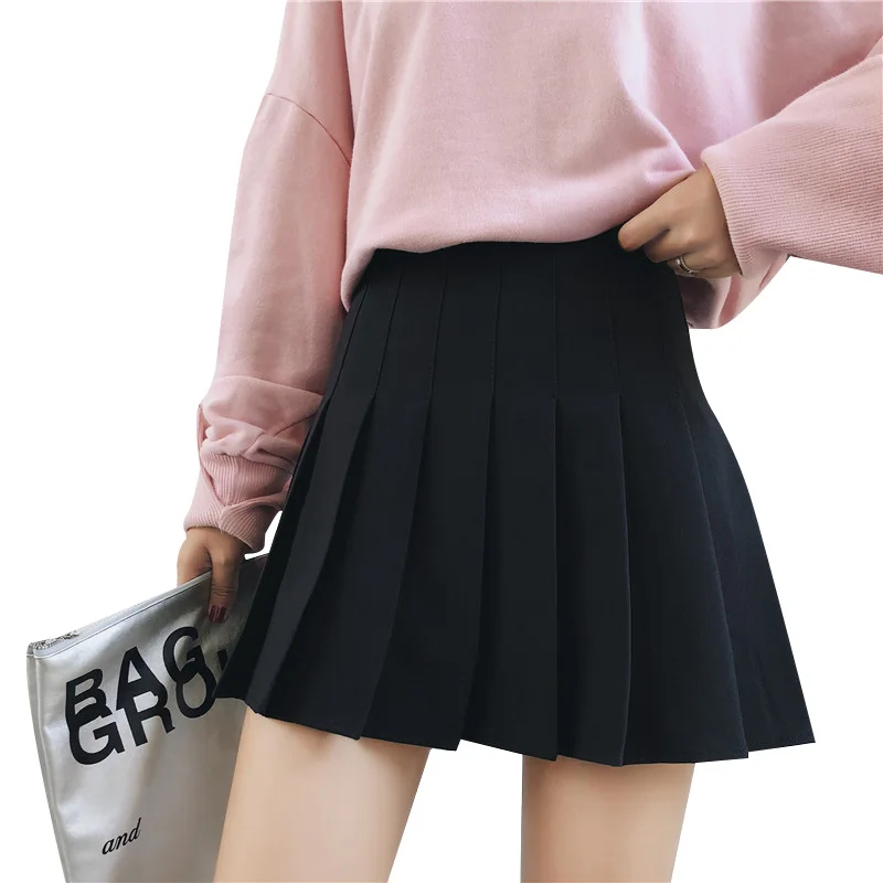 Women high waist Cosplay skirt 2019 Spring summer kawaii Denim solid a-line sailor Japanese school uniform Mini Skirts
Women high waist Cosplay skirt 2019 Spring summer kawaii Denim solid a-line sailor Japanese school uniform Mini Skirts