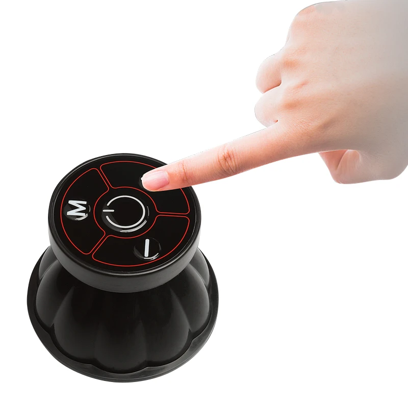 electric cupping massager muscle relax homeuse low frequency silicone massage cup, Black
electric cupping massager muscle relax homeuse low frequency silicone massage cup, Black