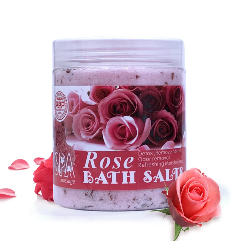 ROSE organic bath salt SPA natural sea salt scrub, Pink
ROSE organic bath salt SPA natural sea salt scrub, Pink
