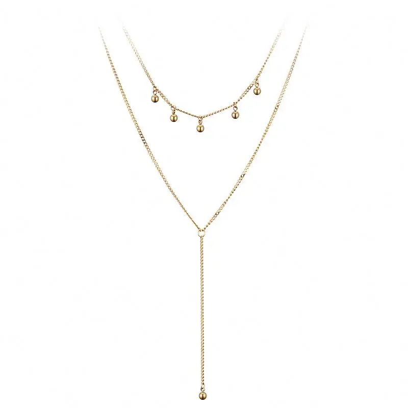 Trendy Y Shape Allergy Free Women Cross Pendants,Double Long Chain Necklace Gold Plated, Gold color
Trendy Y Shape Allergy Free Women Cross Pendants,Double Long Chain Necklace Gold Plated, Gold color