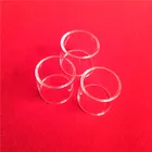 Factory Supply High Purity Polishing Transparent Quartz Glass Ring