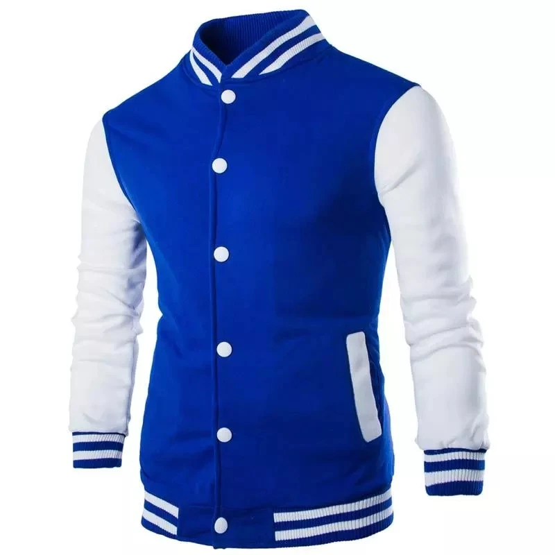 2021 Wholesale Men Custom Cotton Fleece Baseball Jacket Letterman Blank Hooded Jacket, Customized color
2021 Wholesale Men Custom Cotton Fleece Baseball Jacket Letterman Blank Hooded Jacket, Customized color