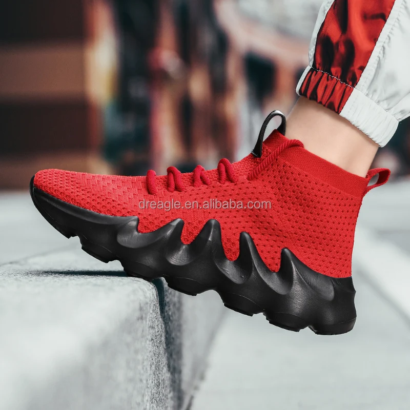 New High-Top Sock Sneakers Men Breathable Summer Running Shoes Stock Ultra Light Non-Slip Walking Style Shoes INS Trendy 2021
New High-Top Sock Sneakers Men Breathable Summer Running Shoes Stock Ultra Light Non-Slip Walking Style Shoes INS Trendy 2021