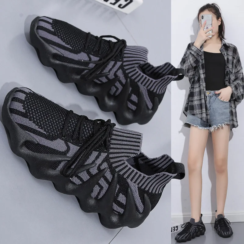 Wholesale Custom Air Cushion Sports Women Fashion Sneakers Platform Shoes Design Bandana Breathable Casual Yezzy Sock Shoes
Wholesale Custom Air Cushion Sports Women Fashion Sneakers Platform Shoes Design Bandana Breathable Casual Yezzy Sock Shoes