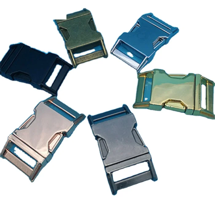 factory direct China supplier different colors side release metal buckles  for dog collars 
factory direct China supplier different colors side release metal buckles  for dog collars
