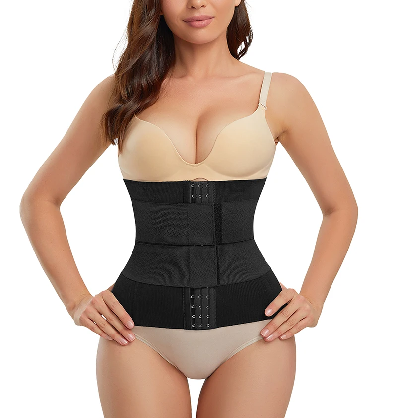 Women Corset High Elastic Compression Tummy Control Seamless Shaper Double Belt Waist Trainer
Women Corset High Elastic Compression Tummy Control Seamless Shaper Double Belt Waist Trainer