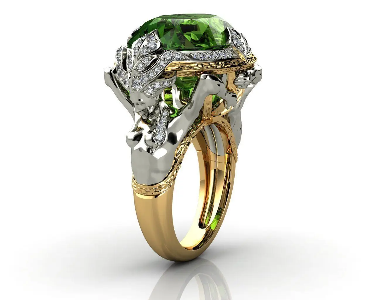 Wholesale Price KYRA0890 Fashion Designs jewelry women Green zircon ring for women, Gold
Wholesale Price KYRA0890 Fashion Designs jewelry women Green zircon ring for women, Gold