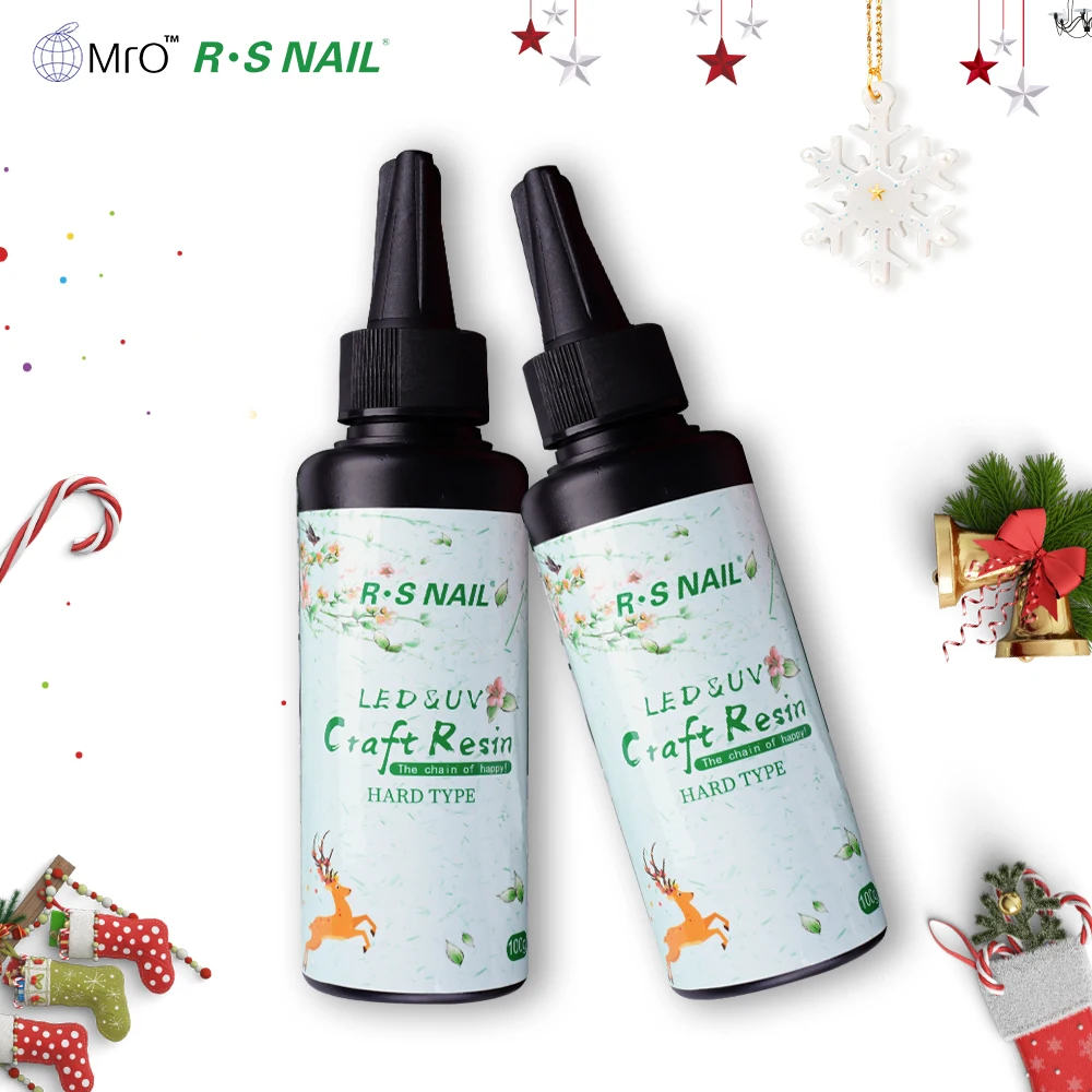 R.S Nail 100g Transparent Hot Sale Liquid Hard UV resin for DIY decorations Factory free sample, Clear
R.S Nail 100g Transparent Hot Sale Liquid Hard UV resin for DIY decorations Factory free sample, Clear