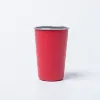 Well-Designed Stackable 16 Oz Brushed Stainless Steel Pint Cup