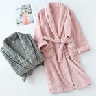 China factory polyester fleece pajamas baby baby sleepwear solid hotel bathrobe mature nighties for women