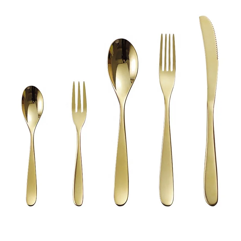 Wholesale Flatware Sets wedding events Metal spoons and forks stainless Cutlery Set, Gold
Wholesale Flatware Sets wedding events Metal spoons and forks stainless Cutlery Set, Gold