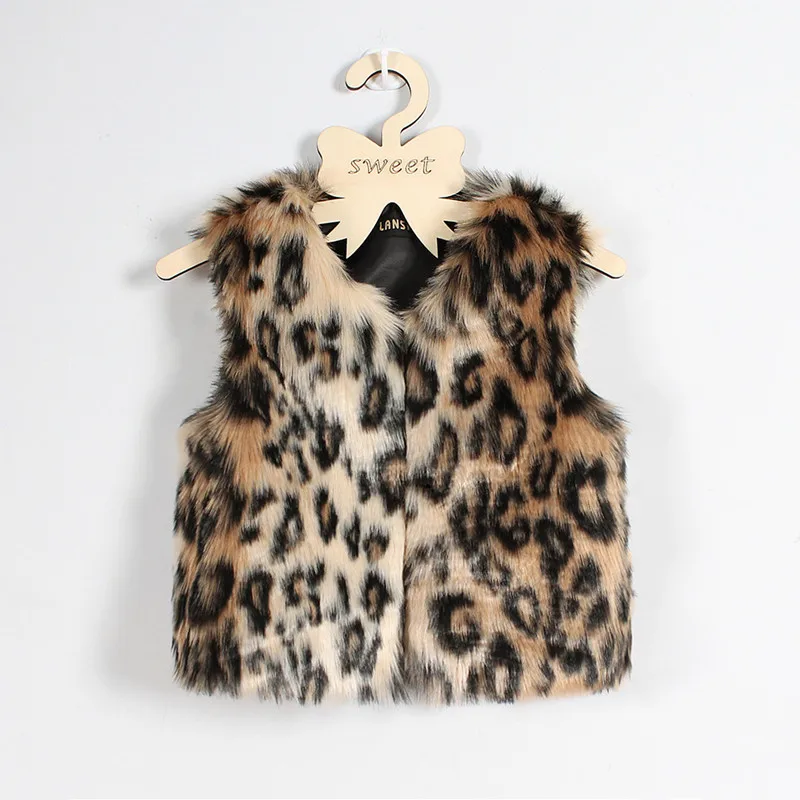 Hot sale leopard print fleece kids winter coat sleeveless fashion girls faux fur vest, As picture show
Hot sale leopard print fleece kids winter coat sleeveless fashion girls faux fur vest, As picture show