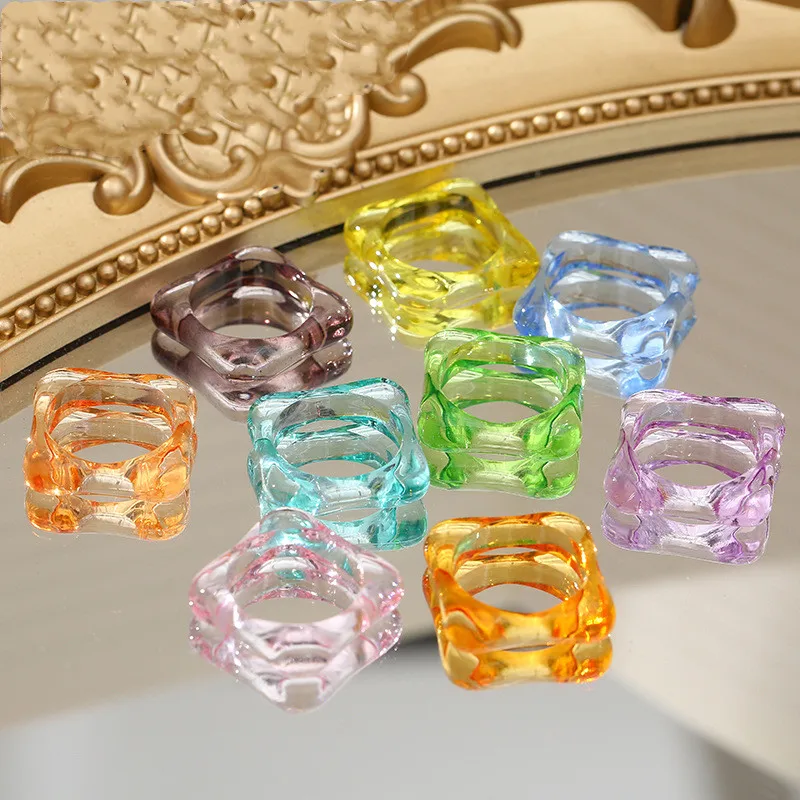 Ding yi New creative macaron color fashion ring color diamond ring stacking hip-hop style ring wholesale, Colorful
Ding yi New creative macaron color fashion ring color diamond ring stacking hip-hop style ring wholesale, Colorful