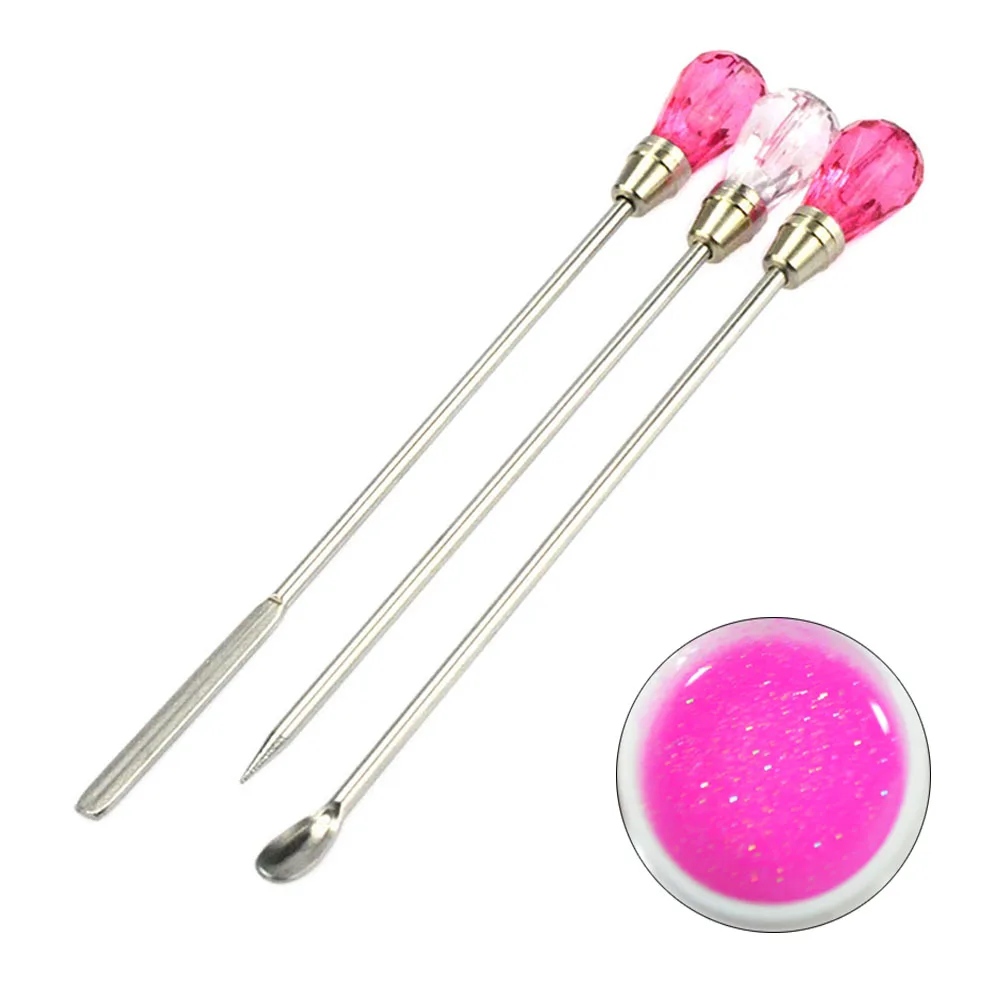 High Quality Zinc Based Alloy Resin Jewelry Pink Acrylic Digging Powder Spoon Stirring Stick Poke Needle Crystal Epoxy Tool, Rose, pink, white
High Quality Zinc Based Alloy Resin Jewelry Pink Acrylic Digging Powder Spoon Stirring Stick Poke Needle Crystal Epoxy Tool, Rose, pink, white