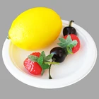 6 inches biodegradable disposable plates sets dinnerware