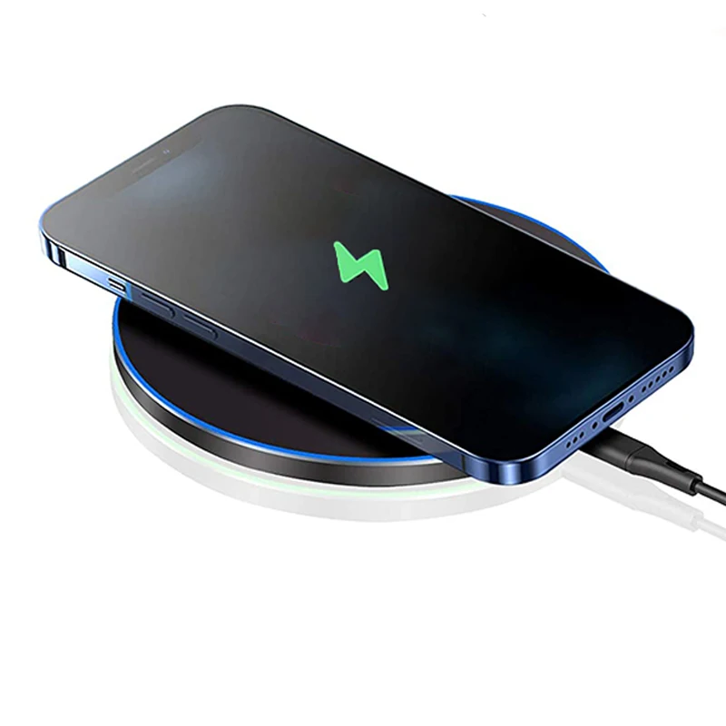 15 W 10W Qi Wireless Charging Pad LED Light Fast Charging Wireless Charger for iPhone 11 12 X Samsung Charger Wireless
15 W 10W Qi Wireless Charging Pad LED Light Fast Charging Wireless Charger for iPhone 11 12 X Samsung Charger Wireless