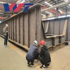 Prefabricated frame steel structure bridge