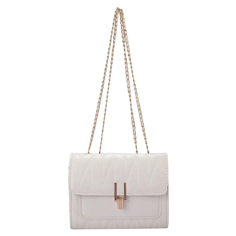 Online Hot-selling Niche High-end Ladies Handbags New Fashion Metal Lock One-shoulder Chain Bags Direct-selling Messenger Bags
Online Hot-selling Niche High-end Ladies Handbags New Fashion Metal Lock One-shoulder Chain Bags Direct-selling Messenger Bags