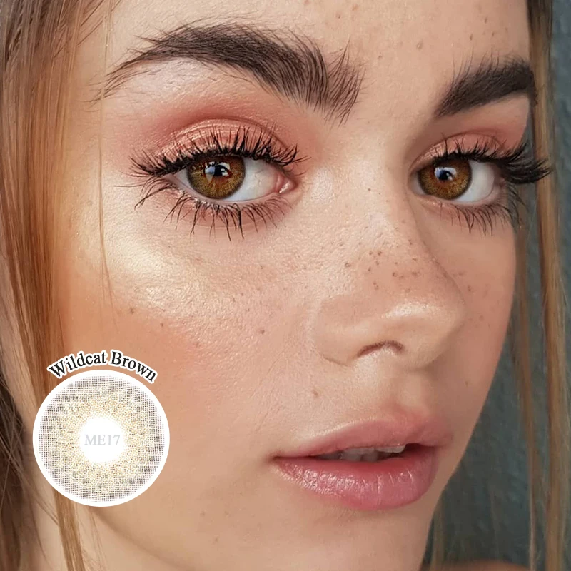 Wildcat Cheap Color Soft Eye Color Contact Lenses Cosmetic Eye Lenses ME17 Wholesale Colored Natural Brown Yearly Jolly Face
Wildcat Cheap Color Soft Eye Color Contact Lenses Cosmetic Eye Lenses ME17 Wholesale Colored Natural Brown Yearly Jolly Face