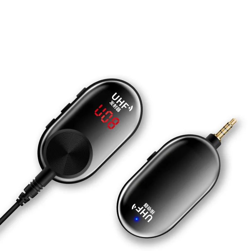 Camera wireless microphone with built in battery Mono capacitance Mobile phone wireless UHF microphone
Camera wireless microphone with built in battery Mono capacitance Mobile phone wireless UHF microphone