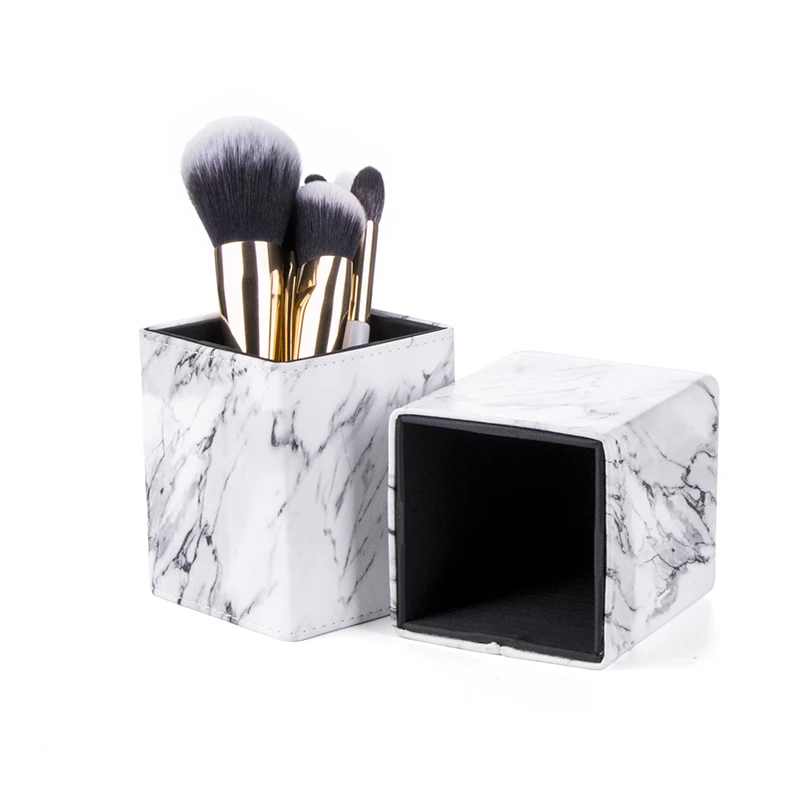 Portable Maquillaje Makeup Tool Accessories White Square Brush Holder Marble Cosmetic Bag & Cylinder
Portable Maquillaje Makeup Tool Accessories White Square Brush Holder Marble Cosmetic Bag & Cylinder
