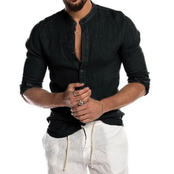 Men's Cotton Linen Shirt Loose Tops Long Sleeve Tee Casual Shirt Blouse Social Slim Men's Clothing Shirt
Men's Cotton Linen Shirt Loose Tops Long Sleeve Tee Casual Shirt Blouse Social Slim Men's Clothing Shirt