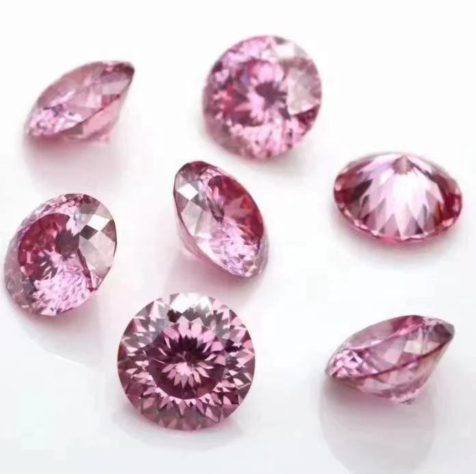 Manufacturer Fancy Pink color round Excellent Cut loose moissanite 1ct 2ct 3ct GRA Certificated Synthetic moissanite for rings
Manufacturer Fancy Pink color round Excellent Cut loose moissanite 1ct 2ct 3ct GRA Certificated Synthetic moissanite for rings