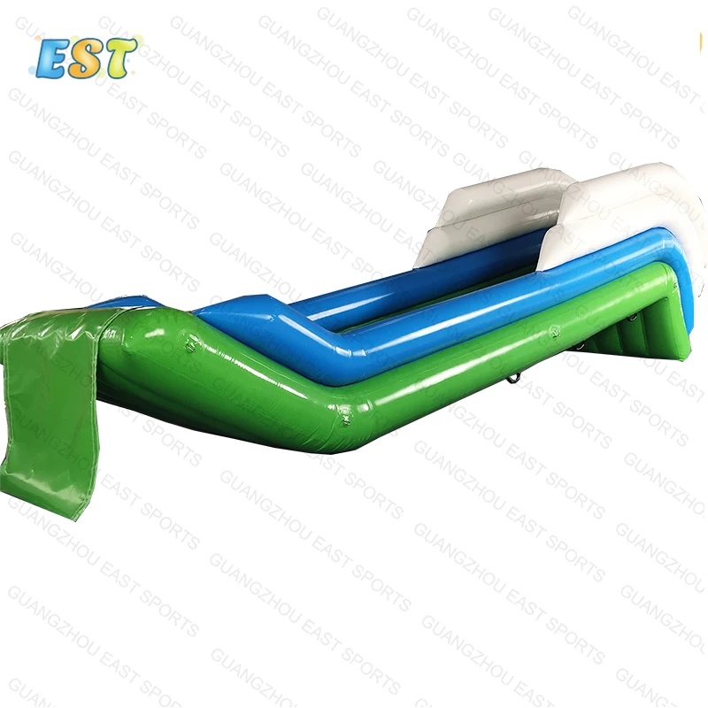 

Inflatable Floating Sea Water Blob Slides Inflatable Water Yacht Slide for Boat, Blue, white, yellow, green