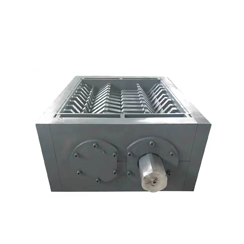 

Customized double shaft shredder blade plastic and rubber machinery parts Chamber Box for shredder