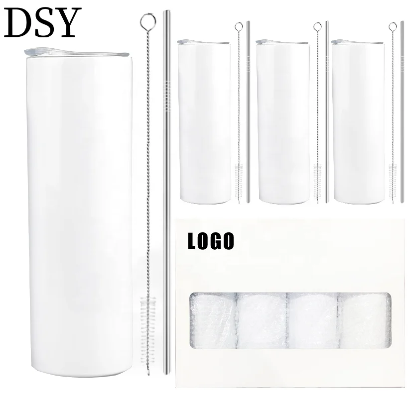 Straight Skinny Tumbler White Sublimation Steel Insulated Stainless Steel Tumbler With Lid Straw
Straight Skinny Tumbler White Sublimation Steel Insulated Stainless Steel Tumbler With Lid Straw