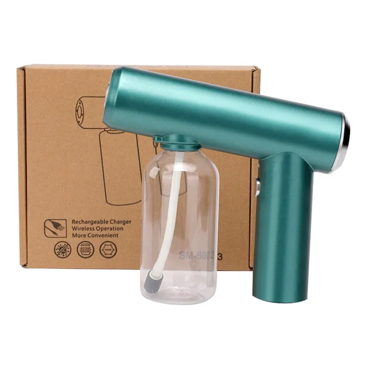 China factory nano spray gun atomizer adjustable wireless nano spray gun atomizer sterilization spray office household garden at, Black, white, green, red, gold
China factory nano spray gun atomizer adjustable wireless nano spray gun atomizer sterilization spray office household garden at, Black, white, green, red, gold