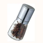 LFGB Stainless Steel Durable Mini Pepper and Salt Grinding Bottle