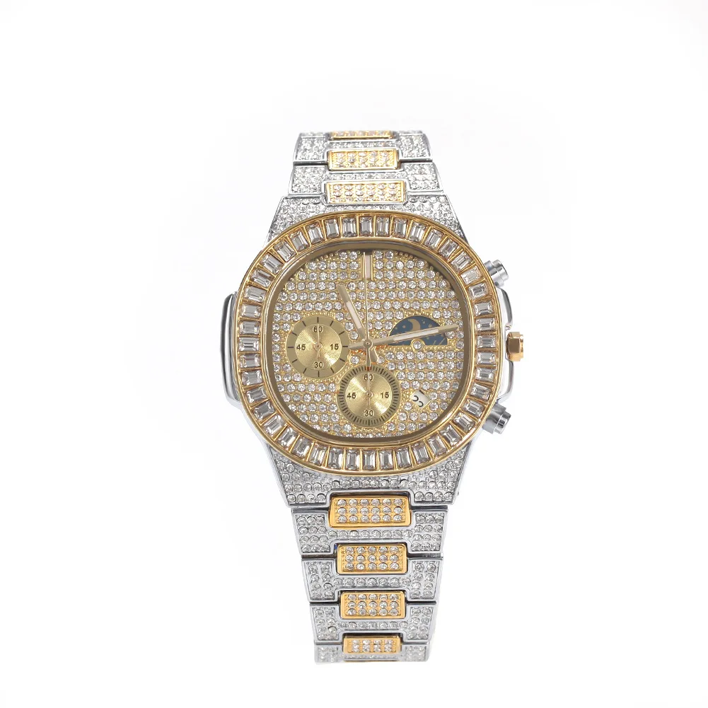New men's watch fashion leisure multi-function waterproof calendar sports watch hip-hop tide brand watch
New men's watch fashion leisure multi-function waterproof calendar sports watch hip-hop tide brand watch