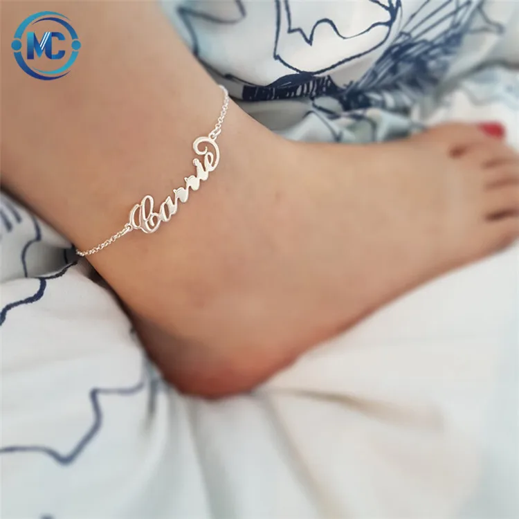 2021 Stainless Steel Gold and Silver Barefoot Jewelry Feet Anklet Custom Name For Women and Men, As picture
2021 Stainless Steel Gold and Silver Barefoot Jewelry Feet Anklet Custom Name For Women and Men, As picture