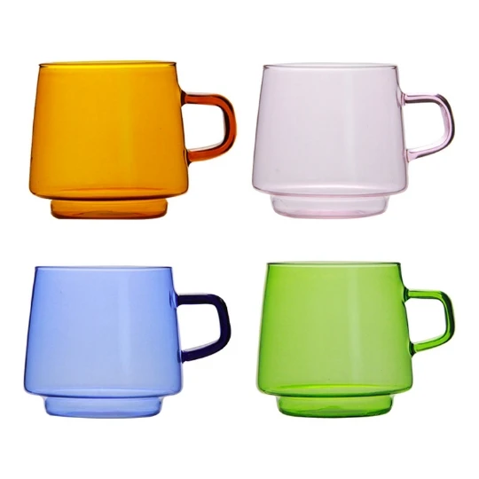 Cute Nordic Ins Single Layer Solid Color High Borosilicate Heat Resistant Glass Cup With Handle, Customized color
Cute Nordic Ins Single Layer Solid Color High Borosilicate Heat Resistant Glass Cup With Handle, Customized color