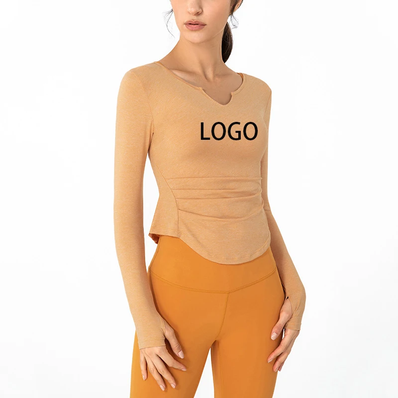 Low MOQ Ready To Ship Women Casual Long Sleeve Fitness Running Sports Gym Wear Yoga T Shirt Ladies V Neck Sportswear Gym Top
Low MOQ Ready To Ship Women Casual Long Sleeve Fitness Running Sports Gym Wear Yoga T Shirt Ladies V Neck Sportswear Gym Top