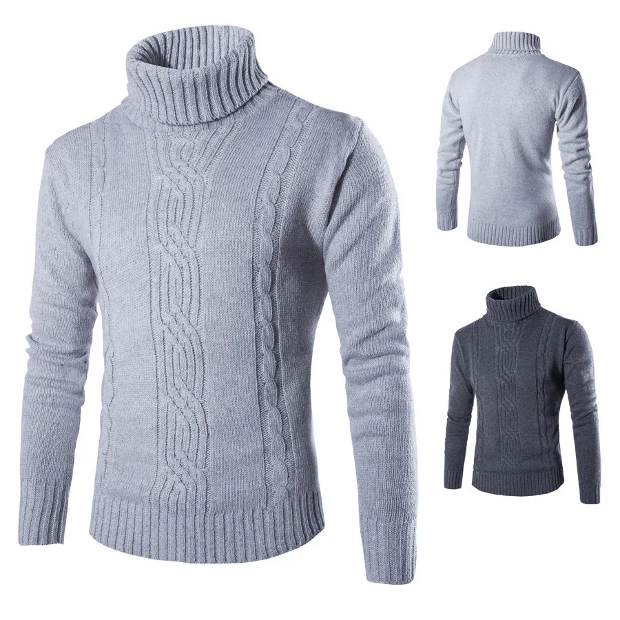 cable long sleeve pullover plain turtleneck knitted sweater for men chunky knit sweater mens sweaters
cable long sleeve pullover plain turtleneck knitted sweater for men chunky knit sweater mens sweaters
