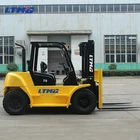 China lift truck 7 ton diesel forklift with full free mast and side shift optional