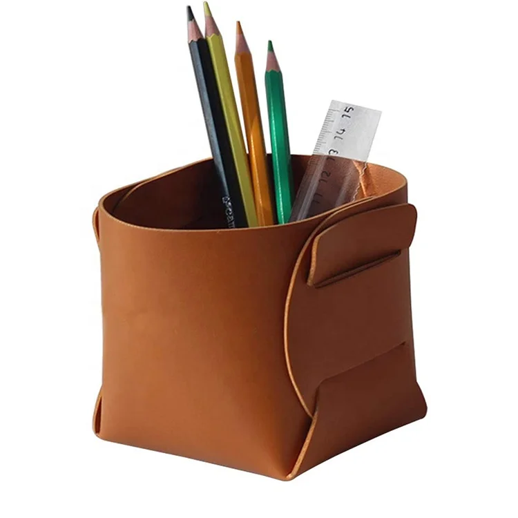 In Stock PU Leather Makeup Organizer Foldable Pencils Pen Boxes Cosmetic Storage Boxes, Brown or oem
In Stock PU Leather Makeup Organizer Foldable Pencils Pen Boxes Cosmetic Storage Boxes, Brown or oem