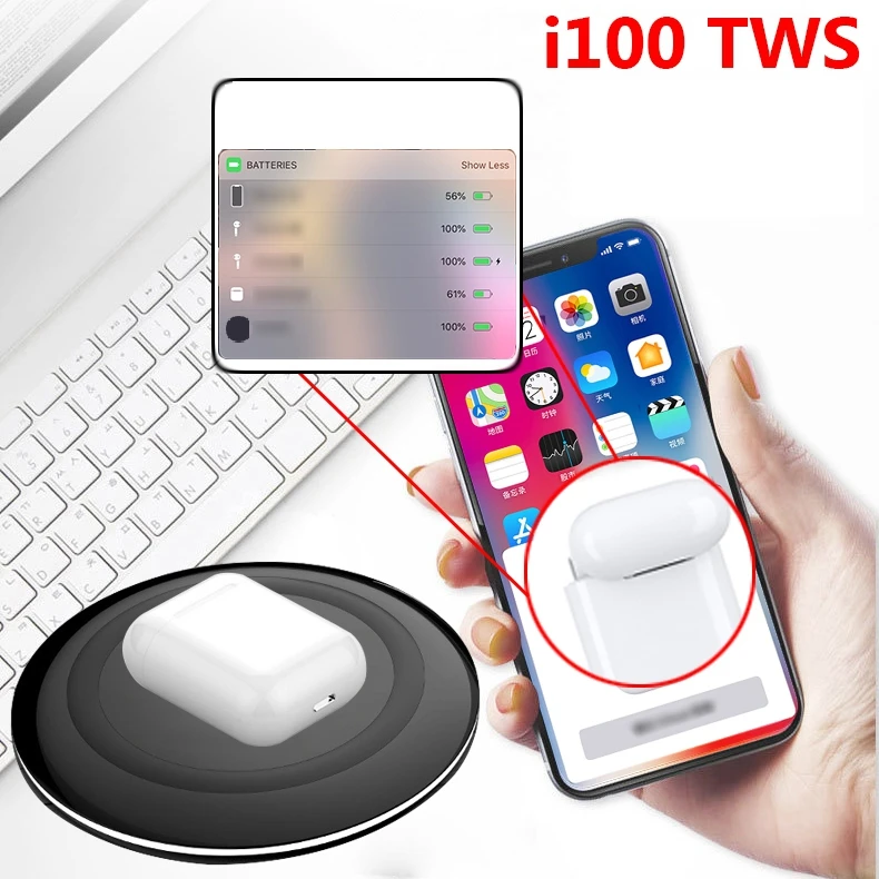 wireless earphones 2020 tws wireless earphone waterproof wireless headphones earphone i99 - ANKUX.COM