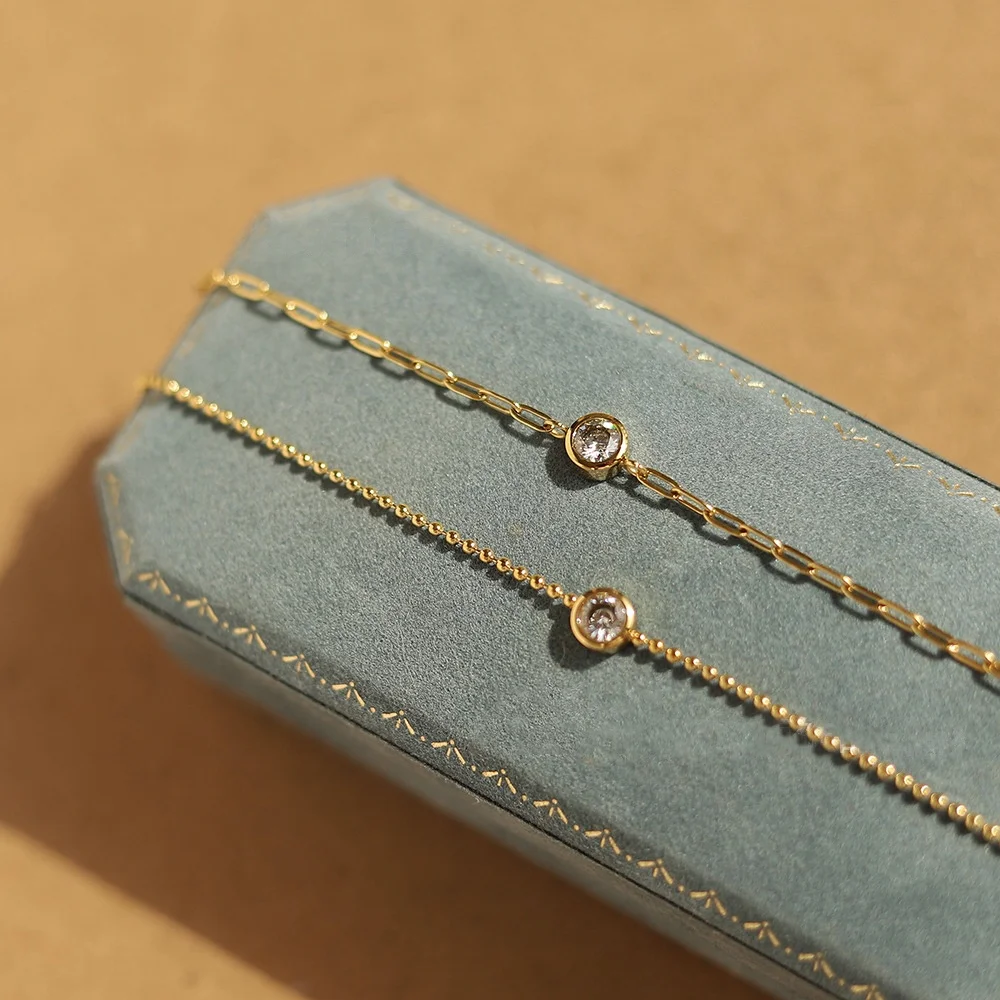 Fashion Jewelry 18K Gold Plated Stainless Steel Paper Clip Chain Bracelet Girls Dainty Cubic Zirconia Bracelets Women
Fashion Jewelry 18K Gold Plated Stainless Steel Paper Clip Chain Bracelet Girls Dainty Cubic Zirconia Bracelets Women