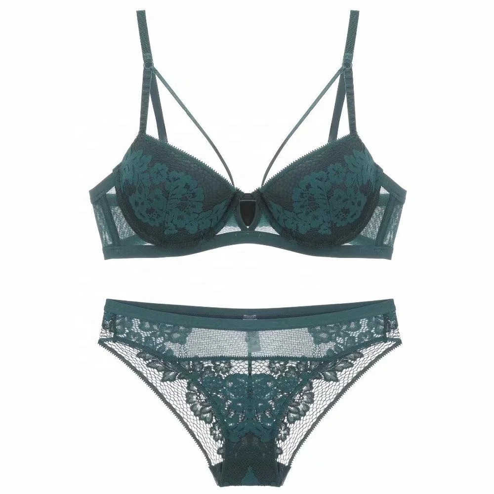 In-stock 32A to 38C lace push up bra bikini set; luxury multiple colors push up bra & brief set, Black/white/dark green
In-stock 32A to 38C lace push up bra bikini set; luxury multiple colors push up bra & brief set, Black/white/dark green