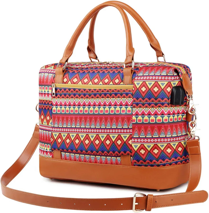 Meisohua 2021 Newest ethnic style girl womens shoulder laptop handbag bag for 13 14 15 inch laptop, Red
Meisohua 2021 Newest ethnic style girl womens shoulder laptop handbag bag for 13 14 15 inch laptop, Red