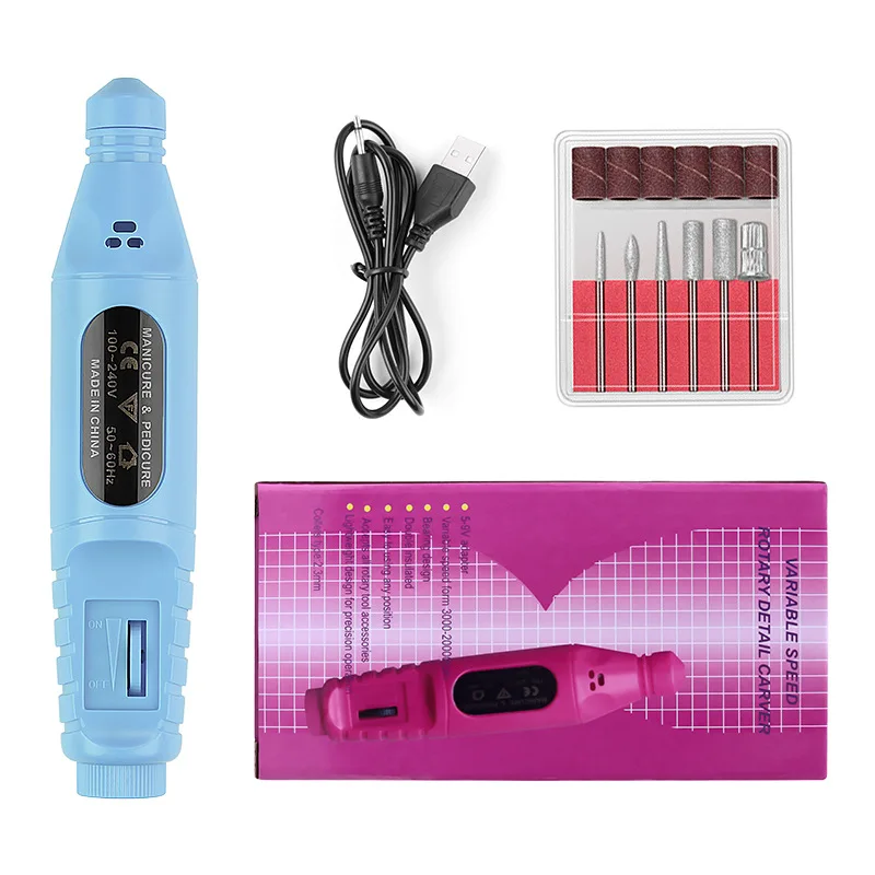 NAD003 USB CORD Electric Nail Drill Machine Kit with 6pcs nails sanding files cheap price
NAD003 USB CORD Electric Nail Drill Machine Kit with 6pcs nails sanding files cheap price