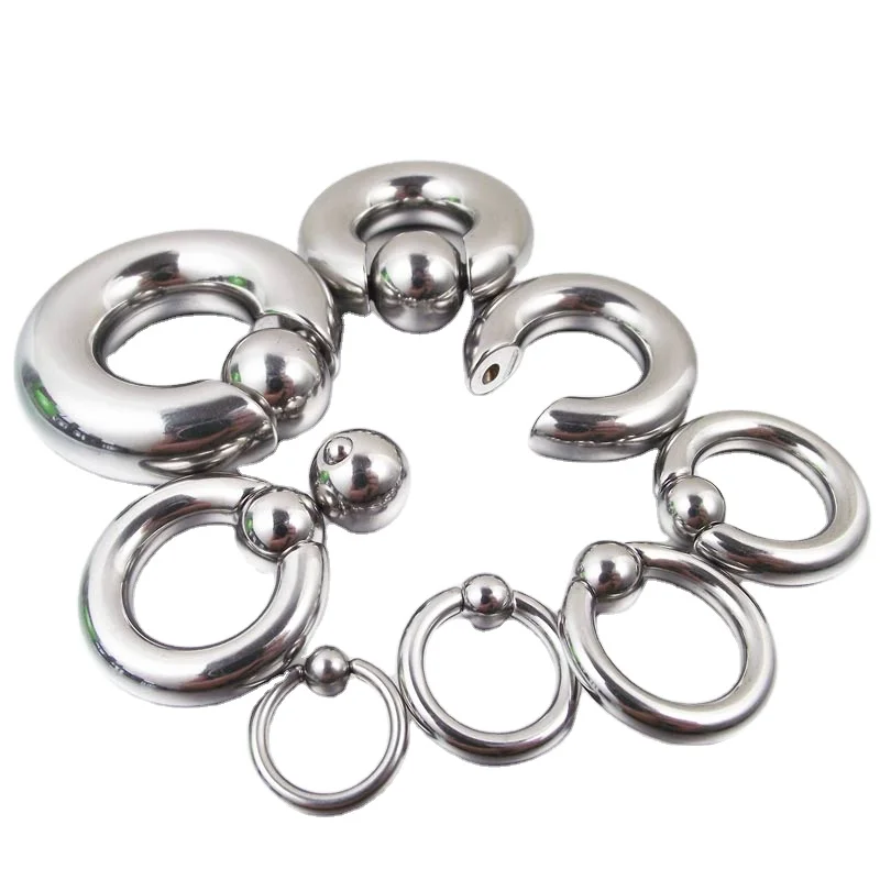 Stainless Steel Large Spring Action Captive Hoop Rings CBR Ear Piercing Nose Closure PA Ring Body Jewelry, Gold plated
Stainless Steel Large Spring Action Captive Hoop Rings CBR Ear Piercing Nose Closure PA Ring Body Jewelry, Gold plated