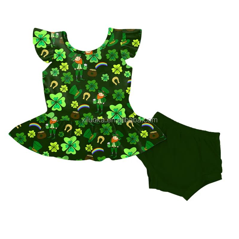 2021 New Product Hot Sale Girl Clothing Sets Clovers Print Sleeveless Baby Girl Clothes, Picture
2021 New Product Hot Sale Girl Clothing Sets Clovers Print Sleeveless Baby Girl Clothes, Picture