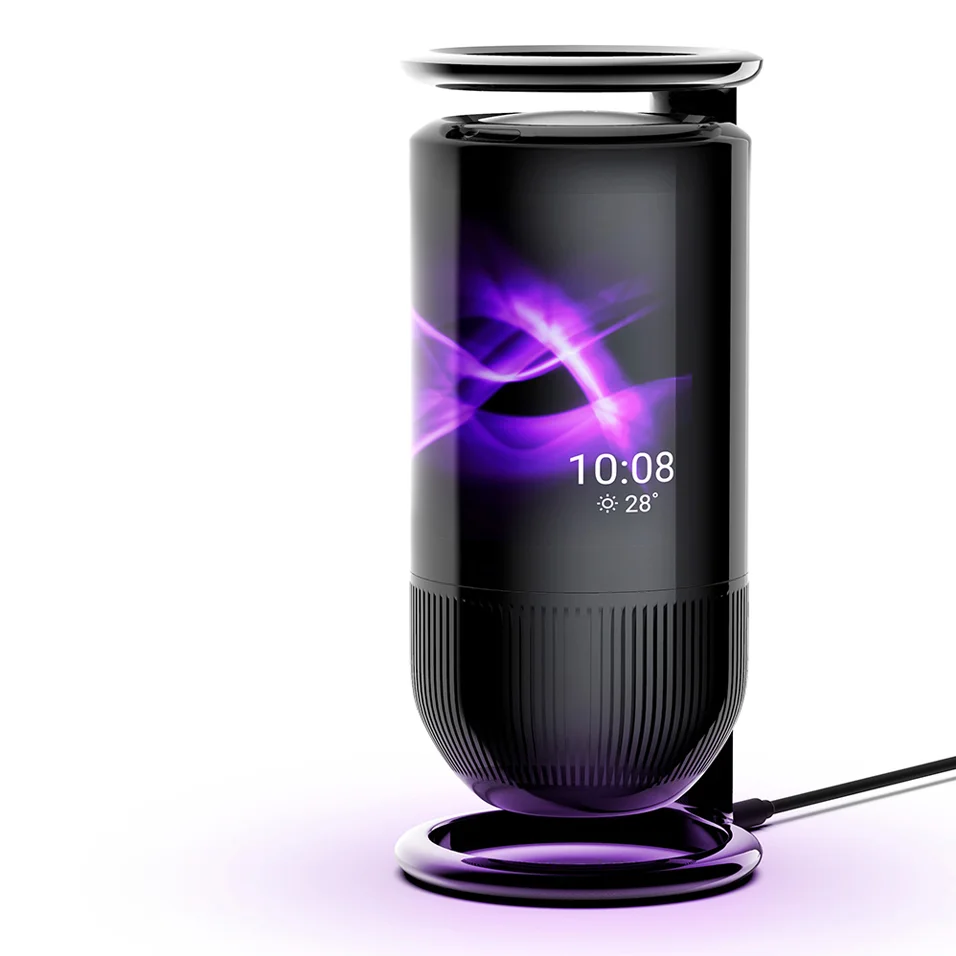 led-2 Smart Wireless Speaker With AMOLED LCD display Speaker 3D Music led light smart Wireless speaker
led-2 Smart Wireless Speaker With AMOLED LCD display Speaker 3D Music led light smart Wireless speaker