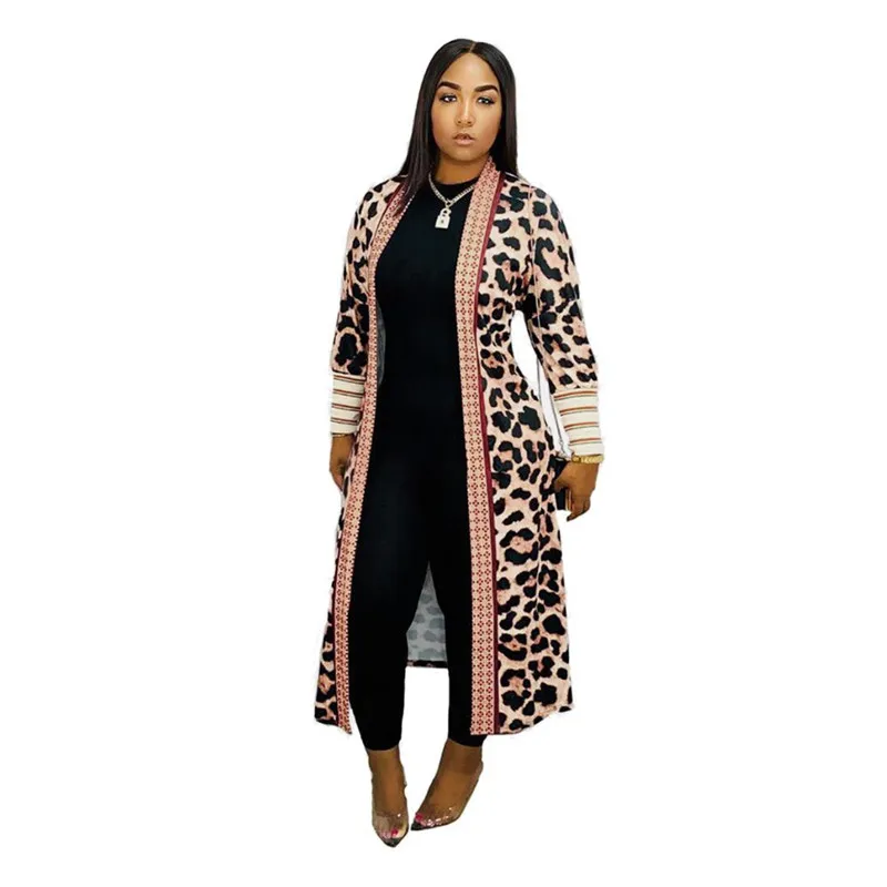 New design lady loose coat autumn or winter overcoat fashion women wear, Pink, leopard print
New design lady loose coat autumn or winter overcoat fashion women wear, Pink, leopard print