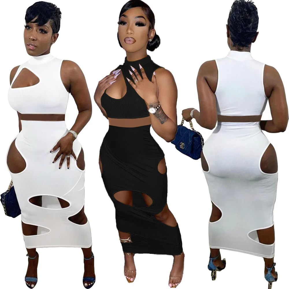 2 Piece Cut Out Crop Top Skirt Top Club Set for Women Summer Two Piece Long Skirt Set Ladies Club Skirt 2 Piece Set
2 Piece Cut Out Crop Top Skirt Top Club Set for Women Summer Two Piece Long Skirt Set Ladies Club Skirt 2 Piece Set